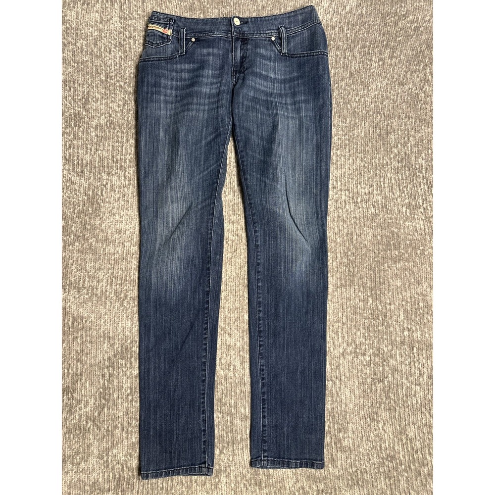Diesel Matic Women's Blue Denim Jeans – Stretch 008RR Size 29x34